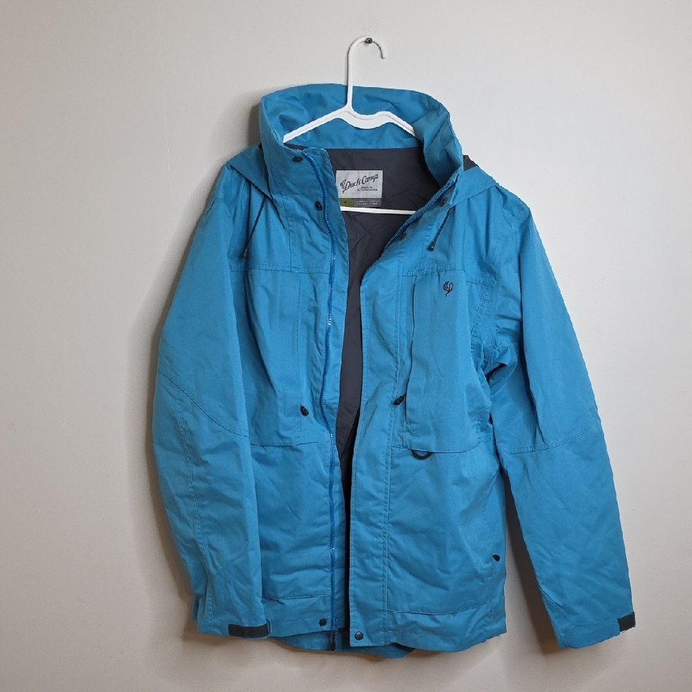 Duck Camp Men's Blue Charter Blue Size Medium Coat Jacket